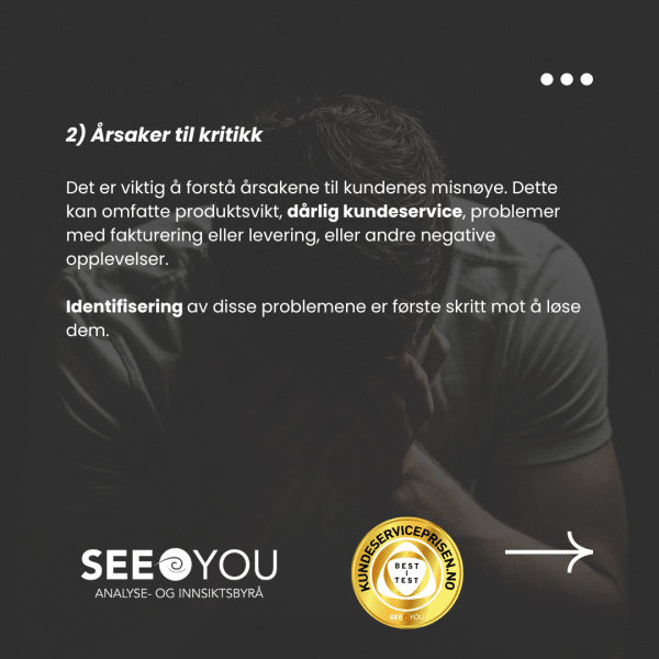 77% av kundene er kritikere 77% av kundene er kritikere