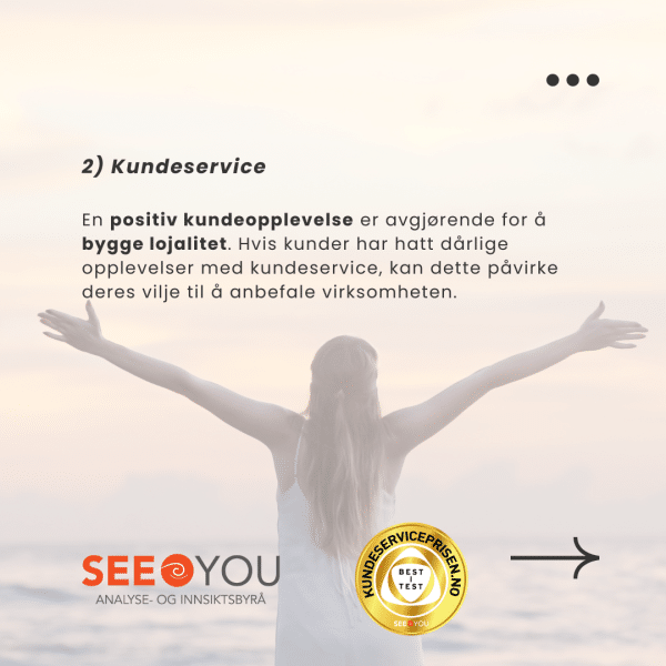 Kun 14% av kundene er ambassadører Kun 14% av kundene er ambassadører