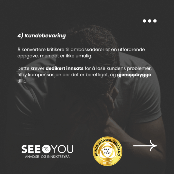 77% av kundene er kritikere 77% av kundene er kritikere