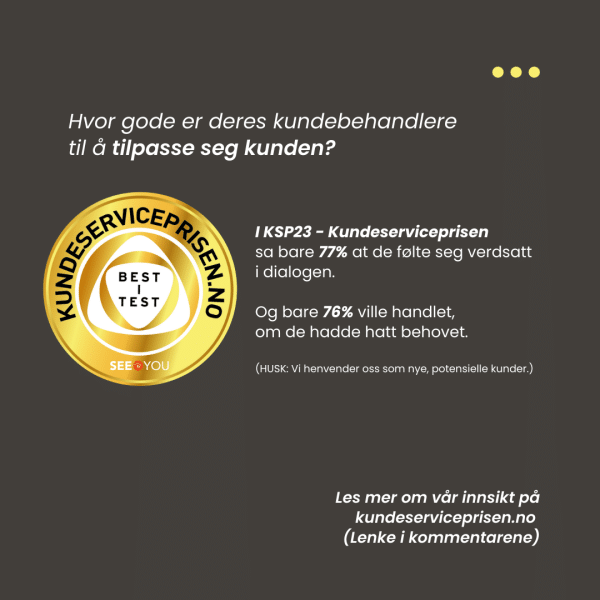 Alle kunder er ikke like