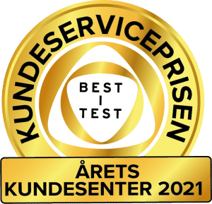 Prestasjoner og vinnere i Kundeserviceprisen 2021