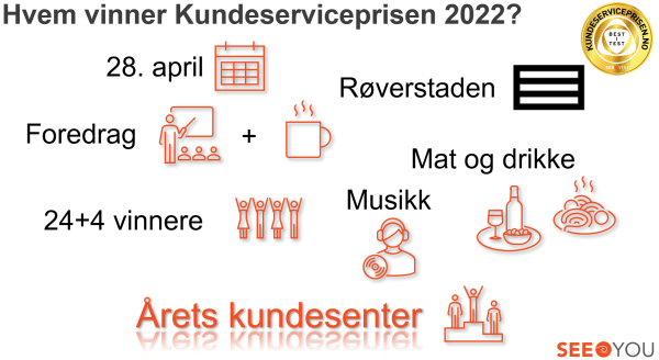 Innsikten fra Kundeserviceprisen 2022 Webinar nr 4